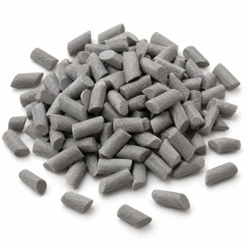 Kształtki ceramiczne 4×10 GB – walec skośny, mocno szlifujące