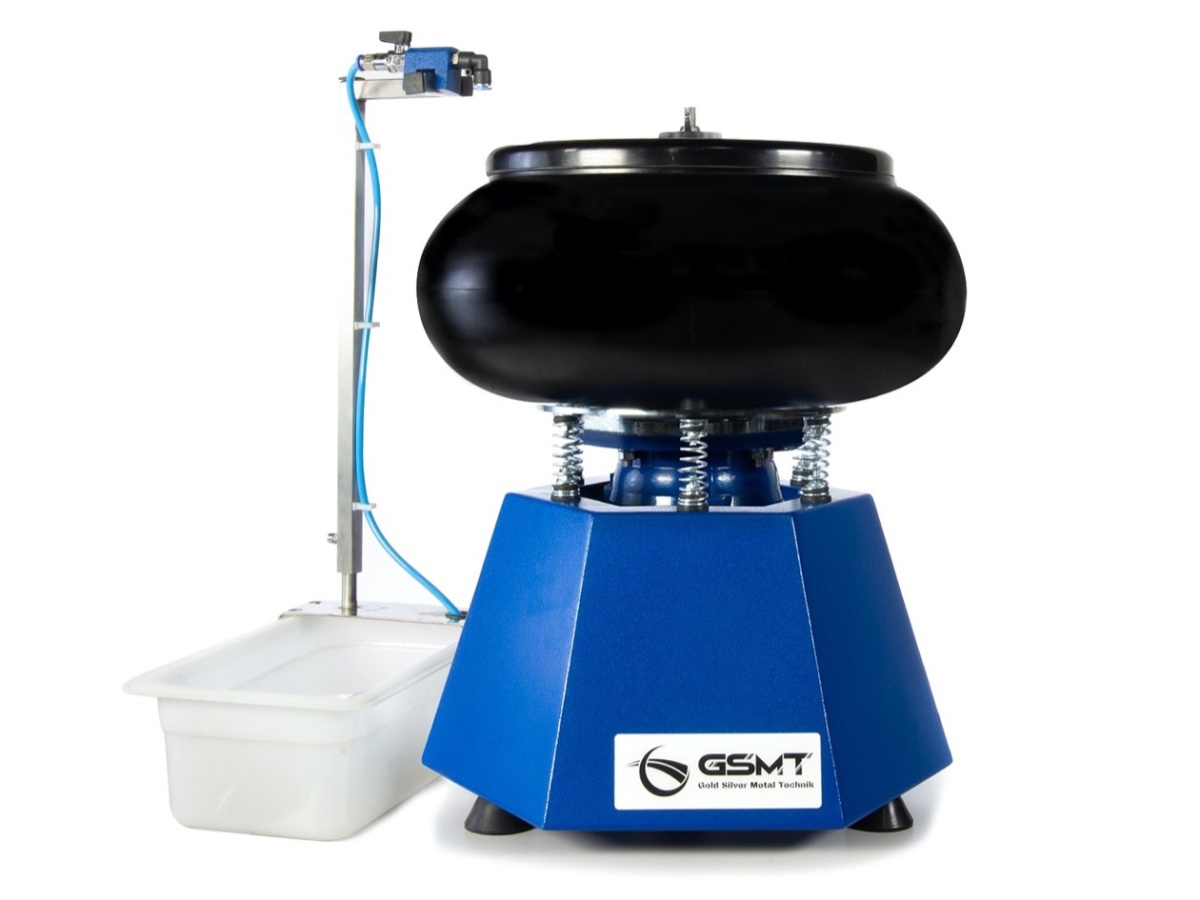 Vibrating polisher W10 with circuation system Vibrating polisher W10 with circuation system