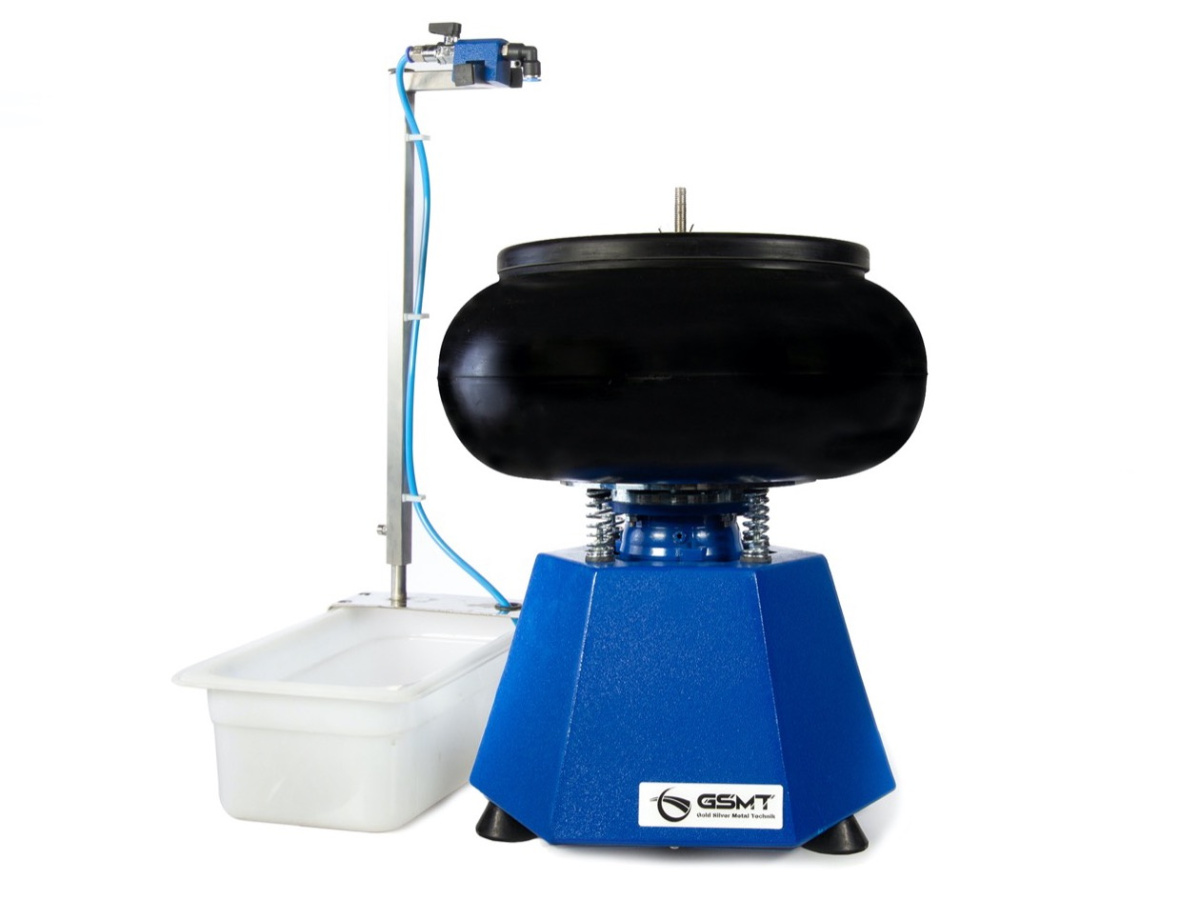 Vibrating polisher W7 with circulation system Vibrating polisher W7 with circulation system