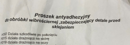 Proszek antyadhezyjny