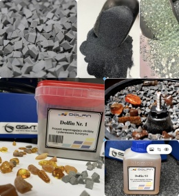 Zestaw do polerowania bursztynu w polerce wibracyjnej – krok po kroku